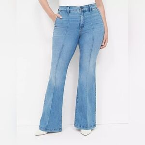 Lane Bryant Light Blue Flare Jeans